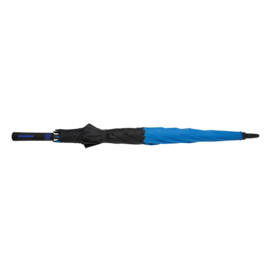 27" Impact AWARE™ RPET 190T auto open stormproof paraplu, blauw