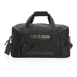 Swiss Peak AWARE™ RPET Voyager weekendtas, zwart