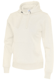 V-neck Hoody Gemaakt Van Organische Katoen, Dames