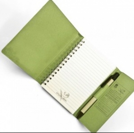 Eco notitieboek Summer kleur groen