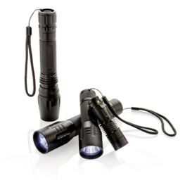 3W CREE Zaklamp, Zwart