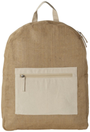 Jute Rugzak, Naturel