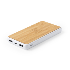 Power Bank Gemaakt Van Bamboe, 8000 mAh