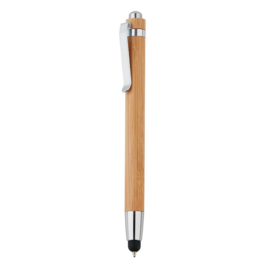 Bamboe touchscreen pen, bruin