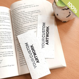 Small Seed Paper Bookmark