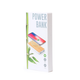 Power Bank Gemaakt Van Bamboe, 8000 mAh