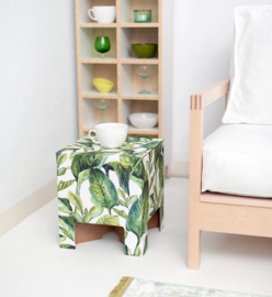 Dutch Design Chair Kerst Green Leaves