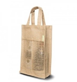 Jute Wine Bag, Mesh