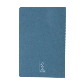 A5 standaard softcover notitieboek, blauw