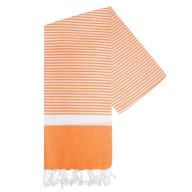 XL Oekotex-Katoen Handdoek, Oranje