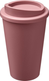 Koffiebeker van bioplastic, roze