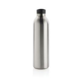 Avira Avior RCS gerecycled roestvrijstalen fles 1L - zilver