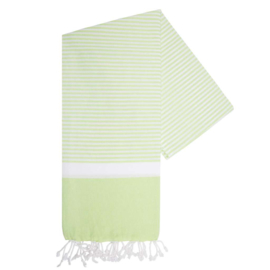 XL Oekotex-Katoen Handdoek, Lime Green