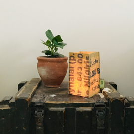 Tealight met theezakjes | 'Bedankt voor de Goede Zorg' Themakaart