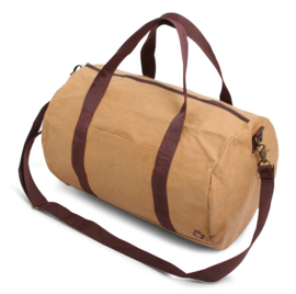 Dubbelbag Van Gerecycled Papier, Bruin