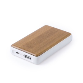 Power Bank Gemaakt Van Bamboe, 4000 mAh