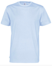 T-Shirt Gemaakt Van Organische Katoen, Lichtblauw
