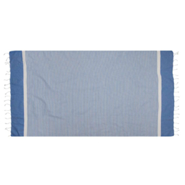 XL Oekotex-Katoen Handdoek, Blauw