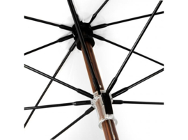 Klassieke Eco Paraplu, Handopening & Windproof, rood