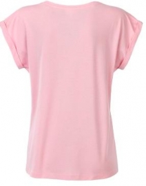 Bio Katoen Casual T, Zacht-Roze