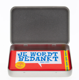 Tony in Blik met groeikaartje