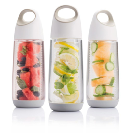 Bopp waterfles met infuser, wit