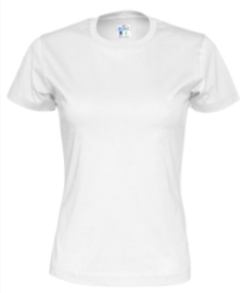 T-shirt Gemaakt Van Organische Katoen, Wit