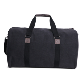 Vintage Canvas Weekend Bag Black