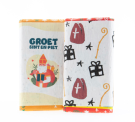 Sint Cadeau Tony met wikkel van groeipapier
