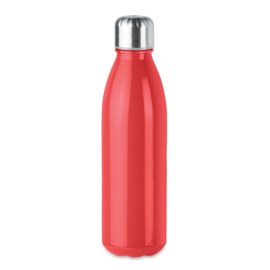 Drinkfles met RVS Dop, Rood