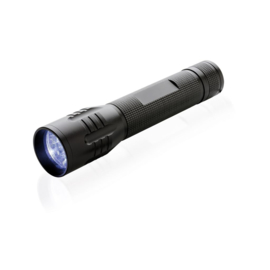 3W CREE Zaklamp Groot, Zwart