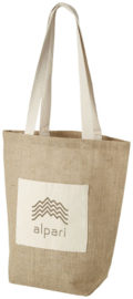 Medium Jute Tas, Naturel