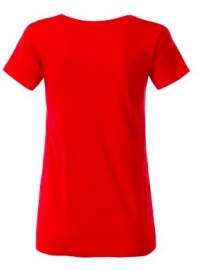 Bio Katoen T-Pocket, Rood