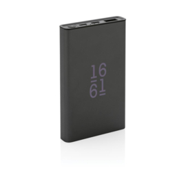 Terra RCS gerecyclede aluminium powerbank 5.000 mAh