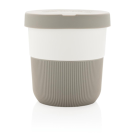 PLA Koffie Cup 280 ml, Grijs