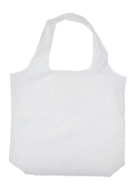 RPET Opvouwbaar Shopper, Wit