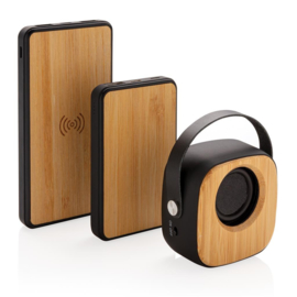 Bamboe 3W draadloze speaker