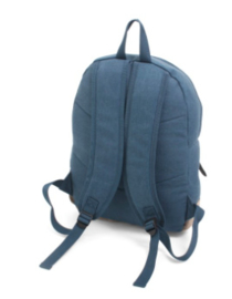 Canvas Backpack, Blauw