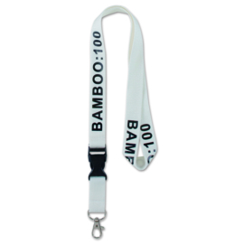 Lanyard van bamboe met buckle