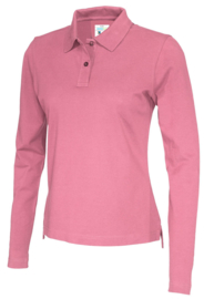 Long Sleeve Polo Gemaakt Van Organische Katoen