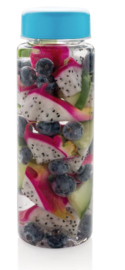 Everyday fles met infuser, blauw