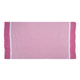 XL Oekotex-Katoen Handdoek, Fuchsia