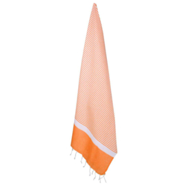XL Oekotex-Katoen Handdoek, Oranje