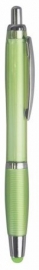 Gerecyclede PET stylus pen, groen