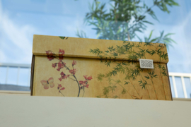 Dutch Design Storage Box Kerst Japanese Blossom - Large