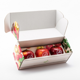 Geschenkverpakking Met 3 Appels