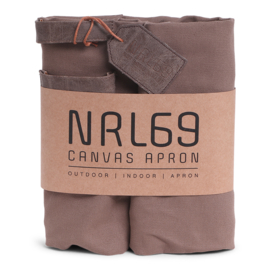 Norländer Canvas Apron Brown