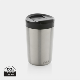 Avira Alya RCS gerecycled roestvrijstalen beker 300ML- zilver