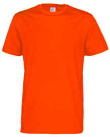 T-Shirt Gemaakt Van Organische Katoen, Oranje