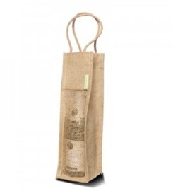 Jute Wine Bag, Mesh